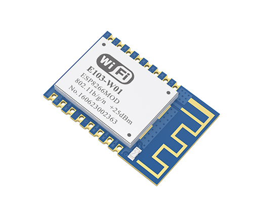 E103-W01系列小体积WiFi模块支持开机透传