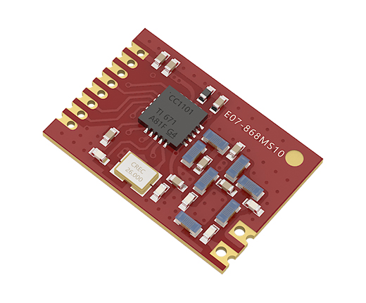 亿佰特贴片型868MHz无线模块-CC1101射频芯片方案