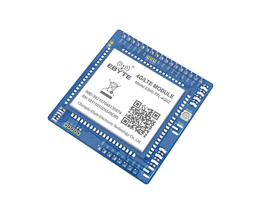 实现串口与网络数据双向透传的4G模块E840-TTL-4G02