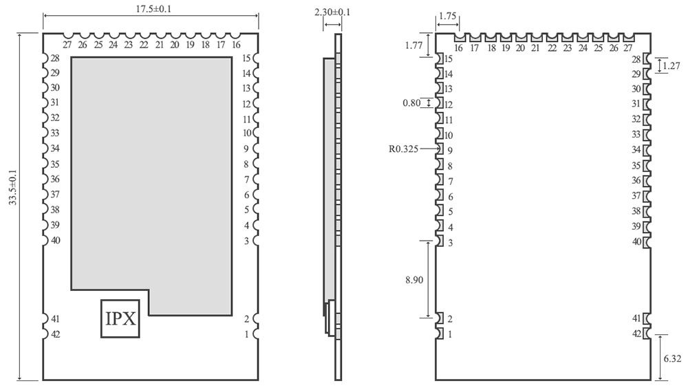 E72-2G4M23S_Size E72-2G4M23S_Size
