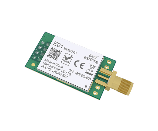 亿佰特基于nRF24L01射频芯片研发的SPI接口无线模块