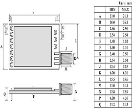 E50收发一体AX5043芯片无线串口透明传输模块技术