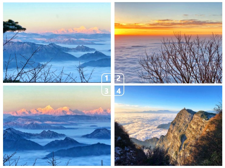 剑门关云海 剑门关云海