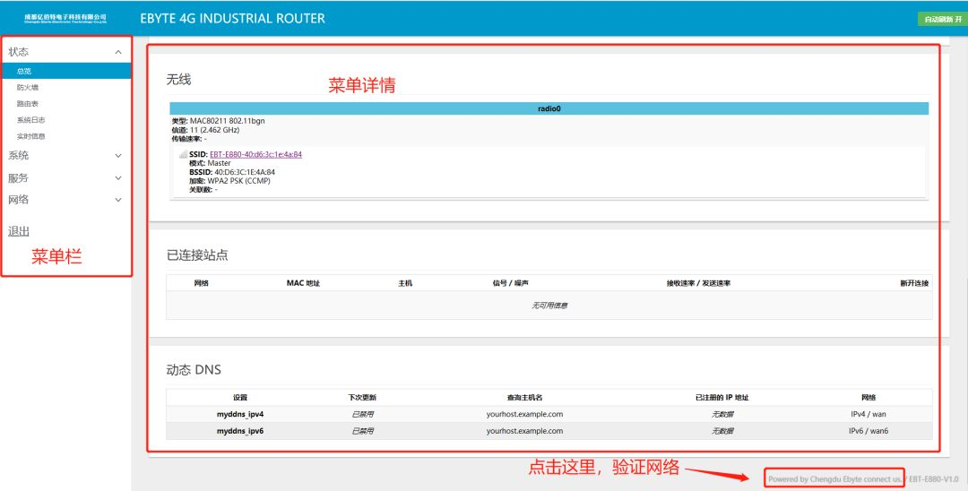 居家办公选路由器E880-IR01 4