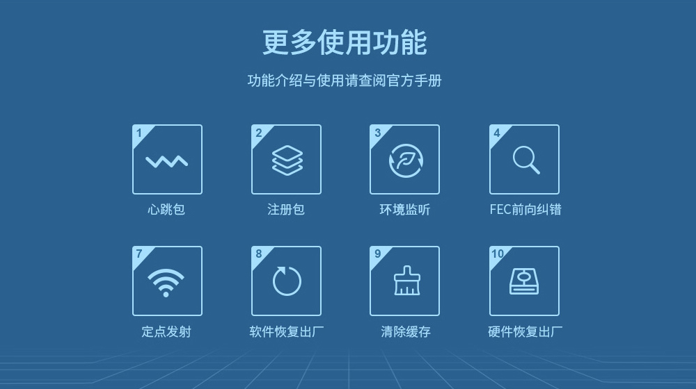 lora数传电台更多通信功能 官网1