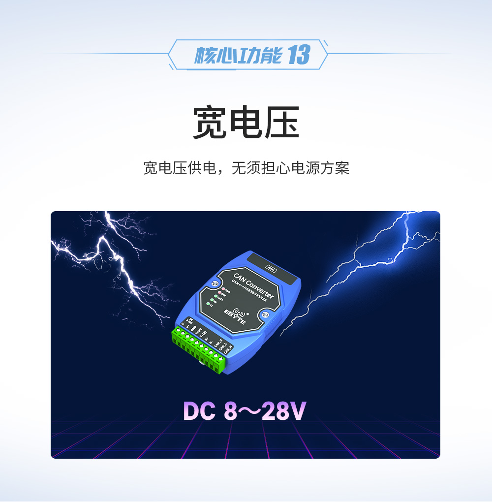 can模块协议转换器 ECAN_16