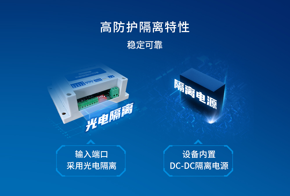 无线串口IO模块内置DCDC电源模块 MA_03