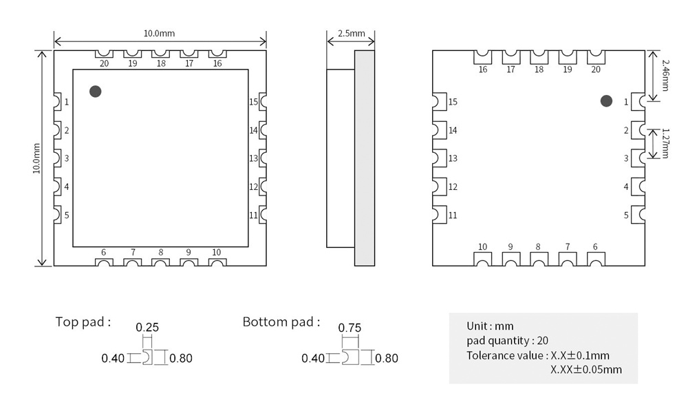 小尺寸无线串口模块引脚 小尺寸无线串口模块引脚