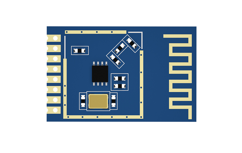 亿佰特基于Ci24R1芯片的SPI贴片型无线模块E01C-2G4M11S