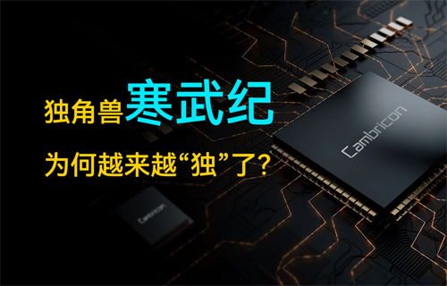 独角兽寒武纪，越来越“独”