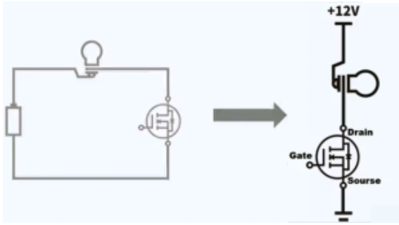 单片机控制mos管 单片机控制mos管
