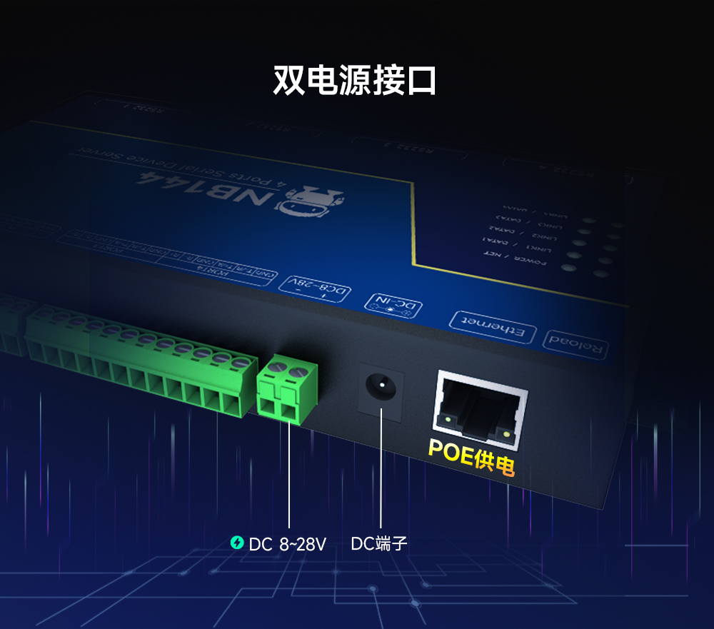 工业级4路串口服务器(14) 工业级4路串口服务器(14)