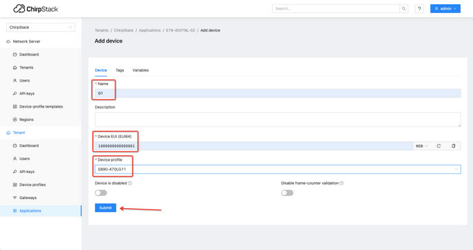 2ChirpStack服务器 2ChirpStack服务器