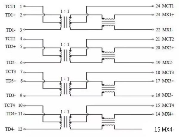 5接网络变压器 5接网络变压器
