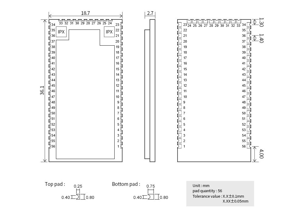 E103-W20-MT7628-引脚图 E103-W20-MT7628-引脚图