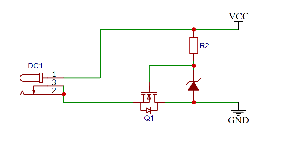 防反接保护自动关断 防反接保护自动关断
