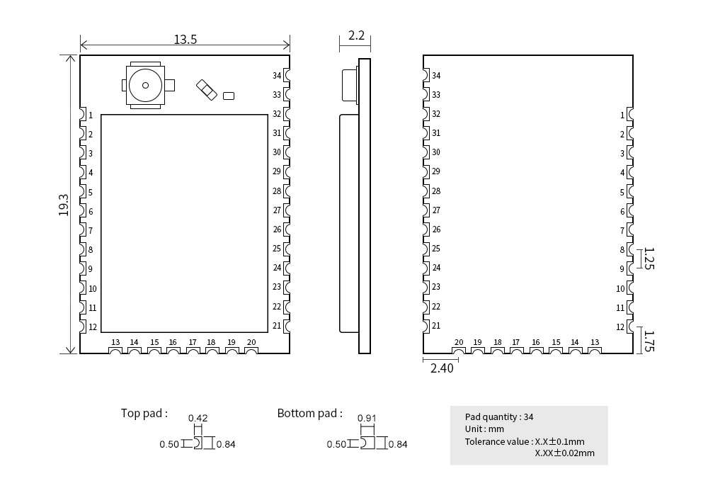 zigbee3.0模块引脚 zigbee3.0模块引脚