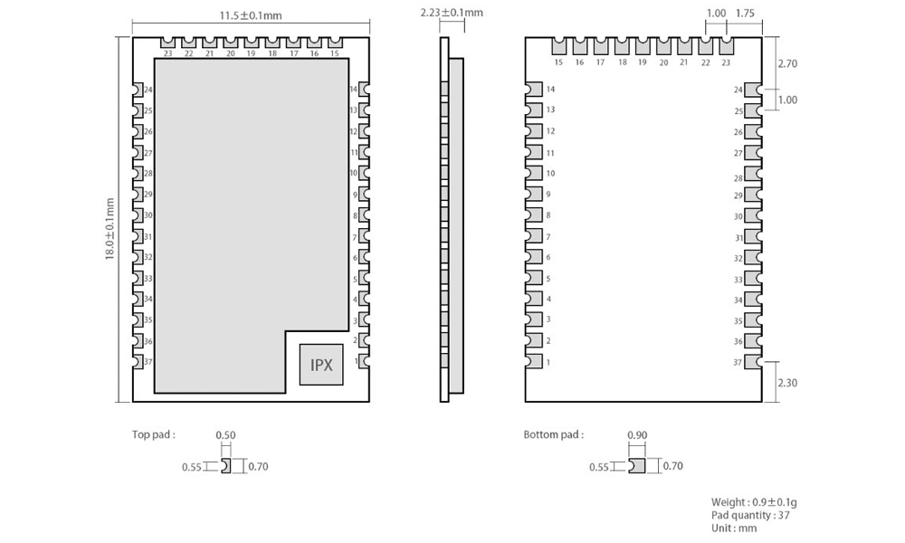 引脚定义 引脚定义