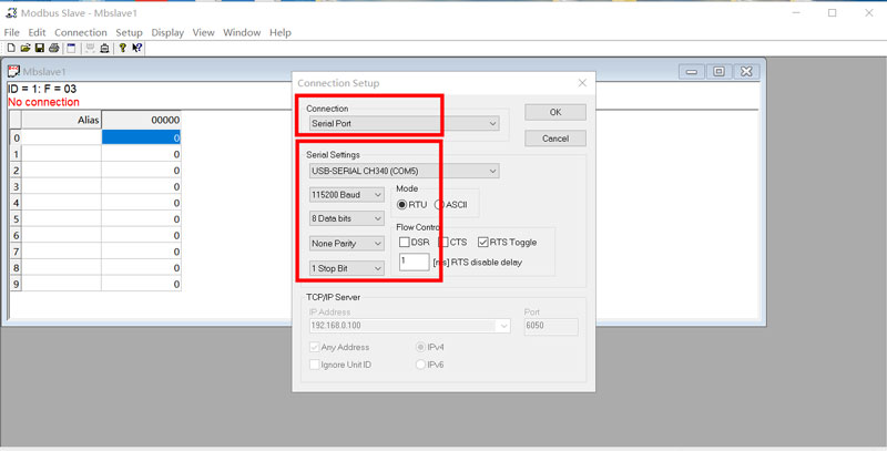 串口服务器配置4 串口服务器配置4