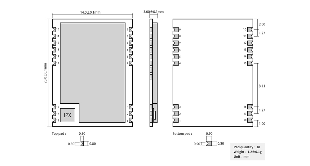 E49-900M20S无线数传模块 E49-900M20S无线数传模块