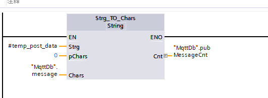 8 PLC利用函数块连接MQTT发布消息 8 PLC利用函数块连接MQTT发布消息