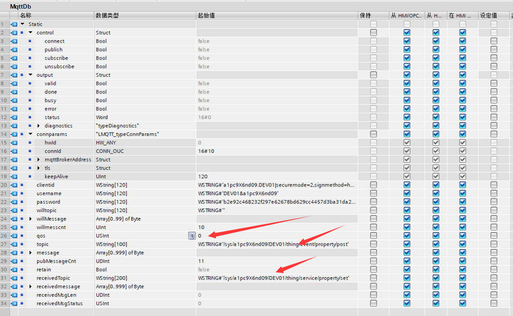 12 PLC利用函数块连接MQTT发布消息 12 PLC利用函数块连接MQTT发布消息