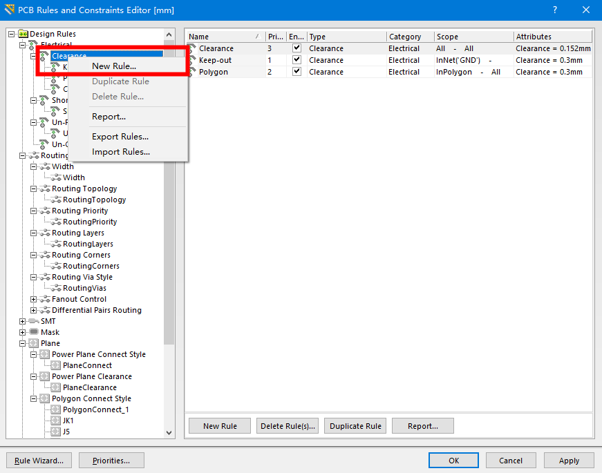 1 覆铜设计 1 覆铜设计