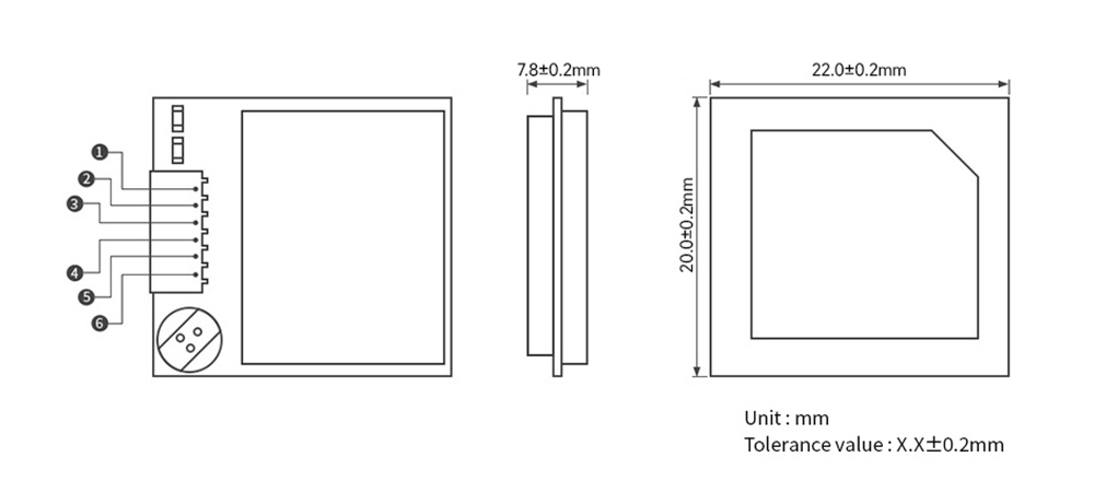 引脚定义 E108-GN03BD