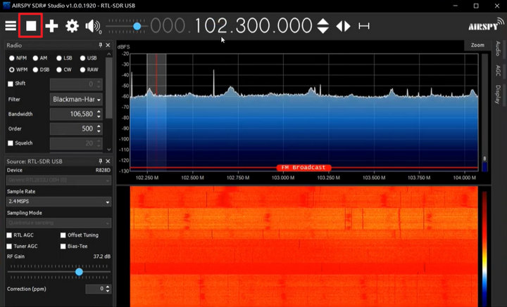 7  使用RTL-SDR打开软件无线电