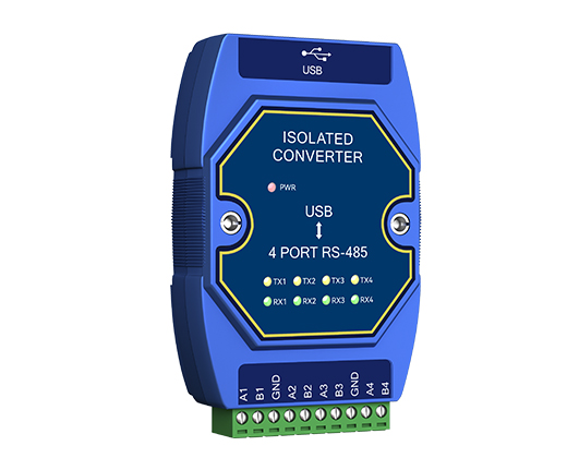 4路USB转RS485模组