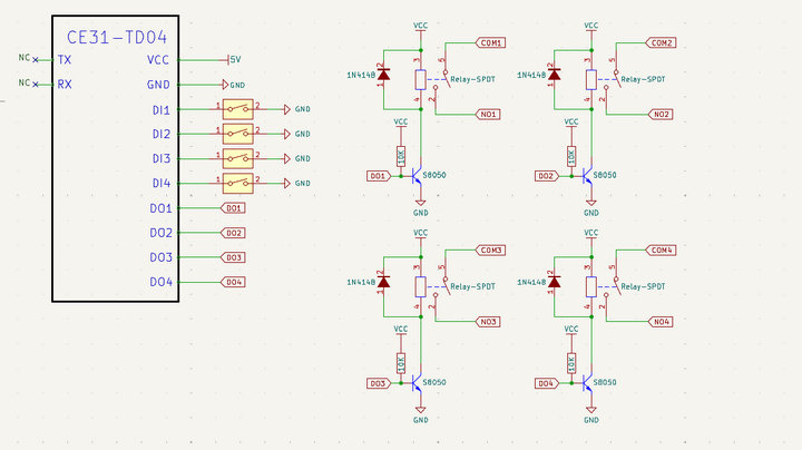 7  4G遥控开关模组应用