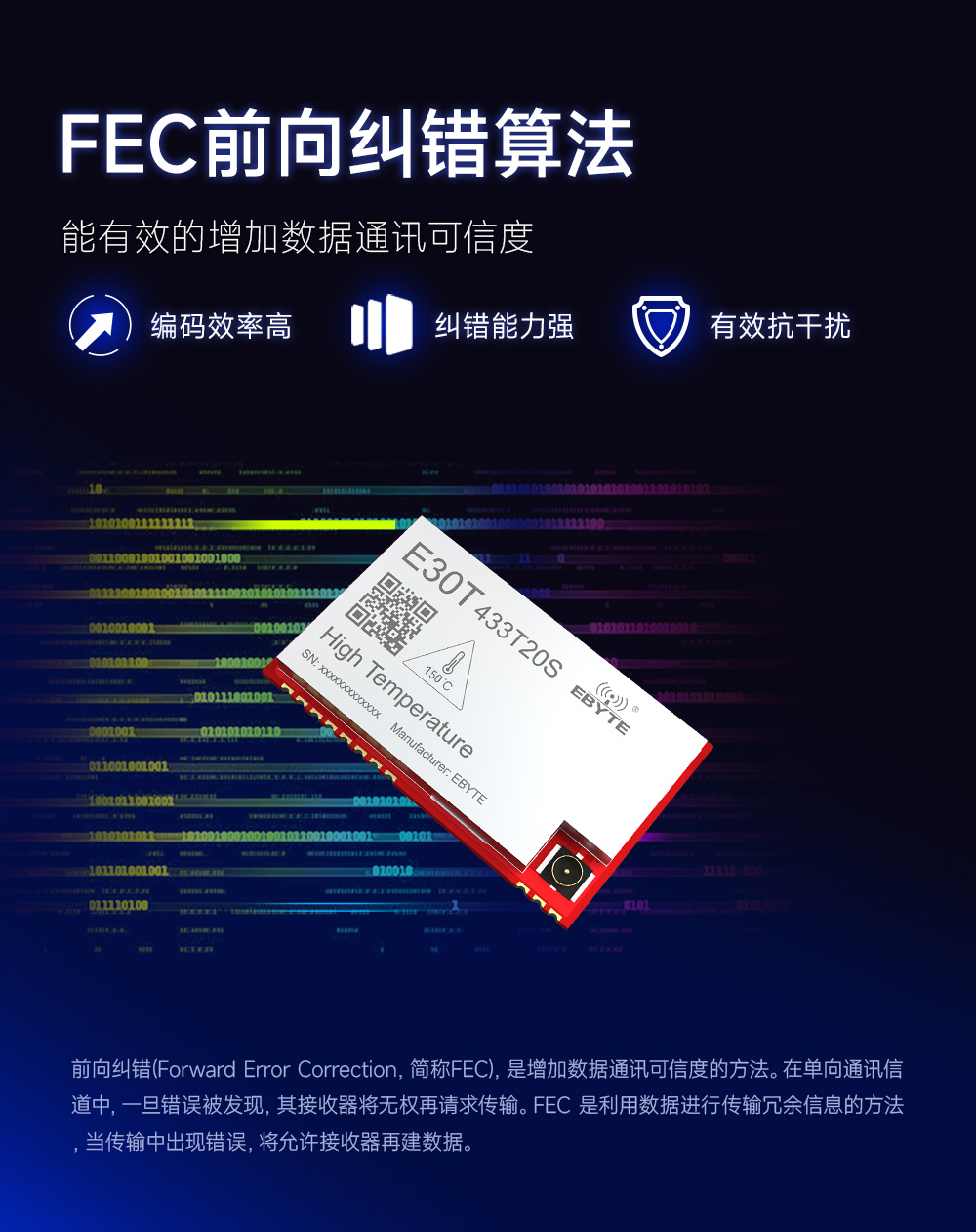 E30T-433T20S(150℃)-耐高温无线串口模块 (4)