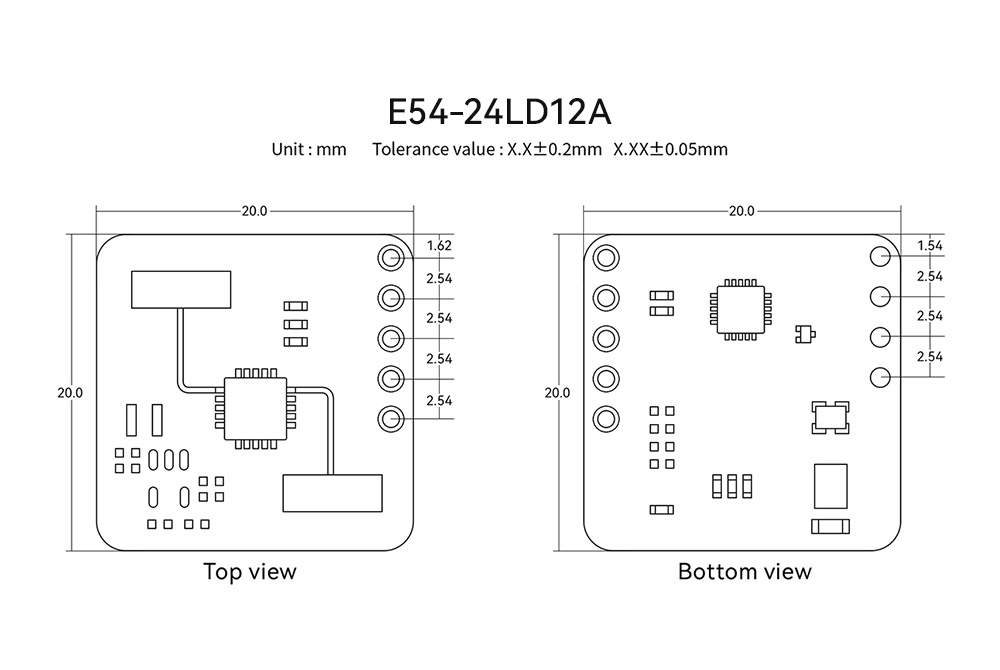 E54-24LD12A人体微动毫米波雷达模块 (8)