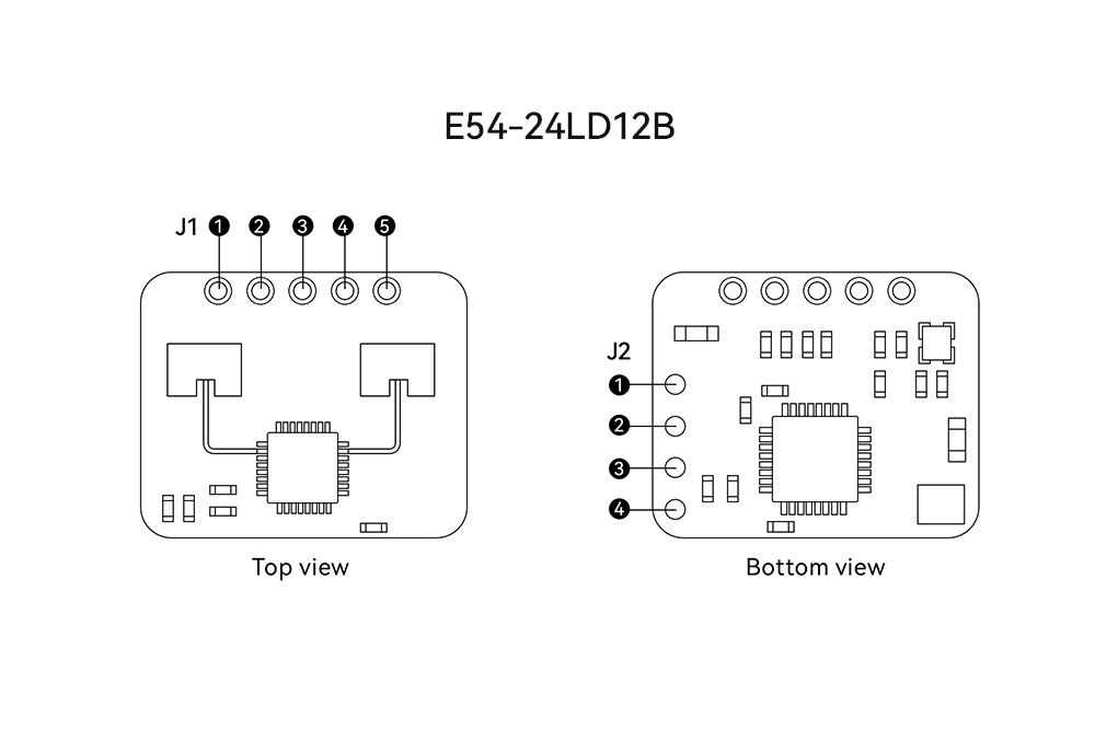 E54-24LD12B 人体微动毫米波雷达模块 (9)