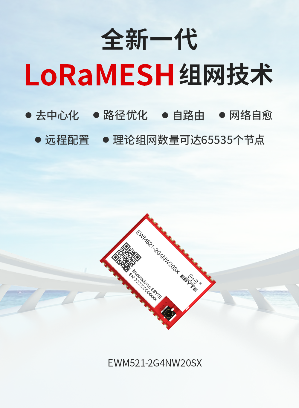 EWM521-2G4NW20SX MESH组网模块 (1)