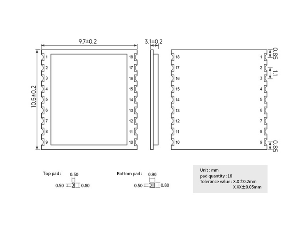 引脚定义EWM108-GN05 引脚定义EWM108-GN05