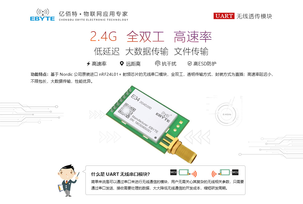 E34-2G4D20D 无线模块详情首图
