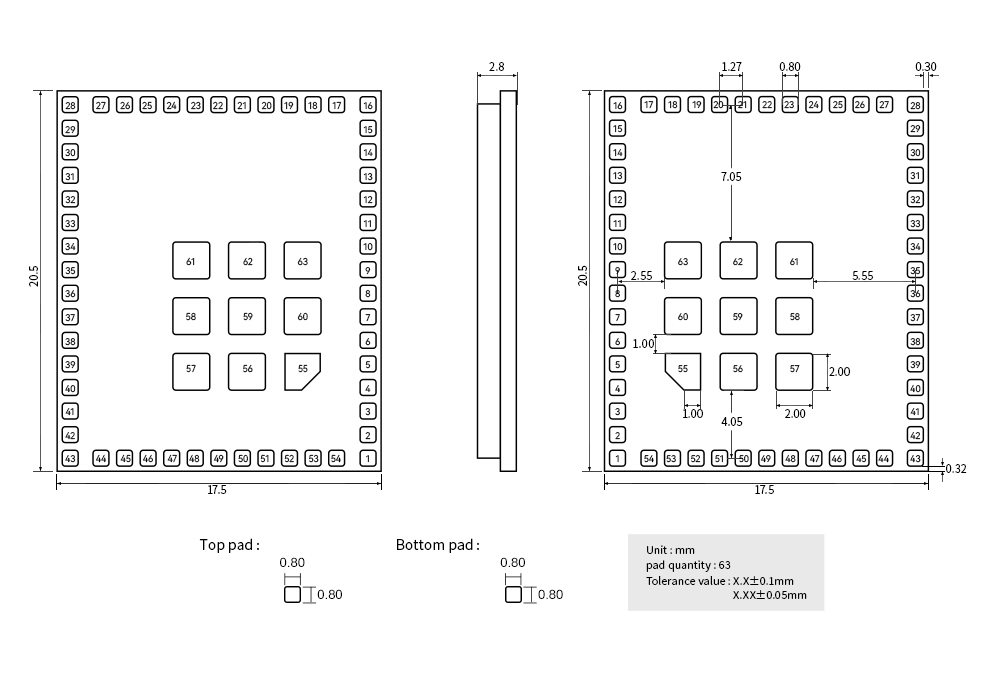 E103-W06-引脚定义 E103-W06-引脚定义