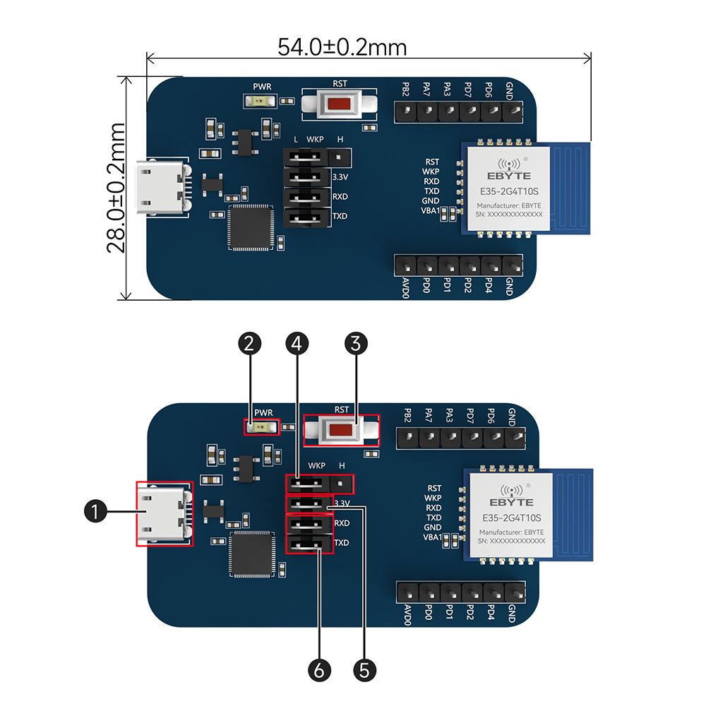 尺寸和引脚定义 尺寸和引脚定义