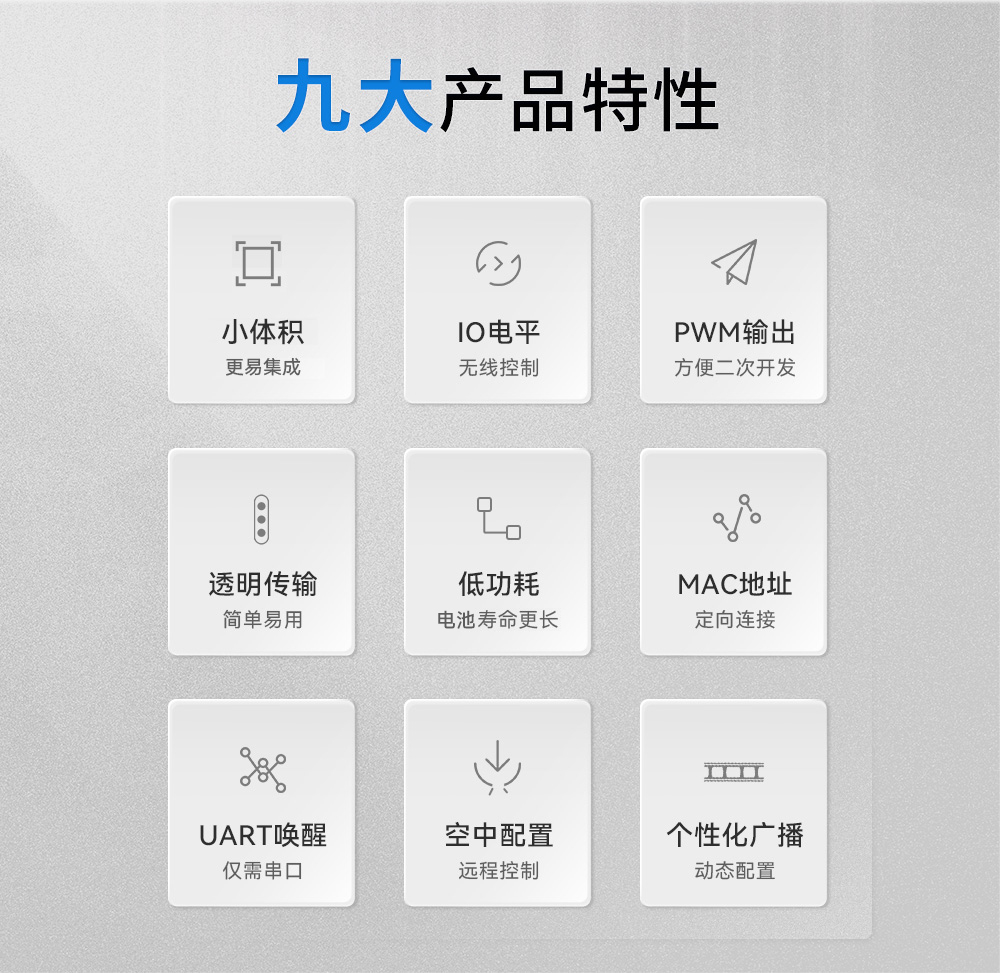 E104-BT05透明传输BLE4.2蓝牙模块 (2)