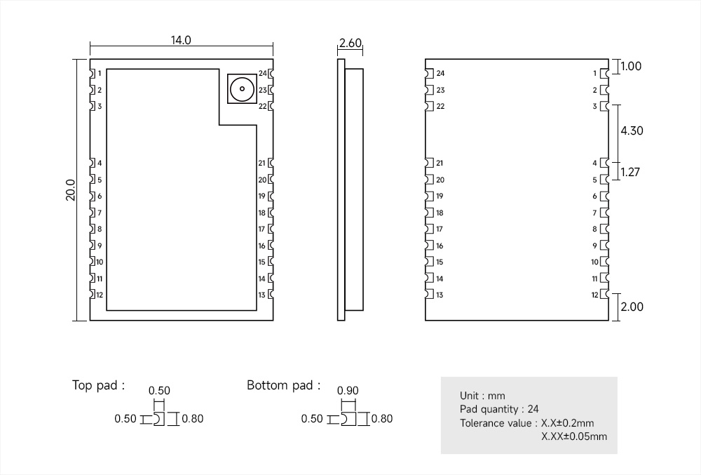 引脚 EWM22M-400T22S 引脚 EWM22M-400T22S