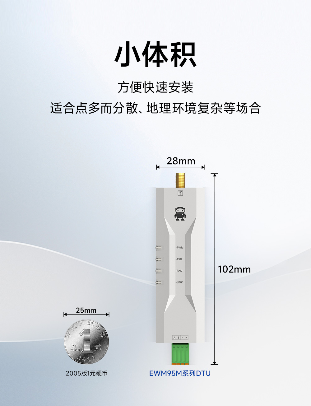 EWD95M-400频段微型导轨LORAWAN数传电台 (8) EWD95M-400频段微型导轨LORAWAN数传电台 (8)