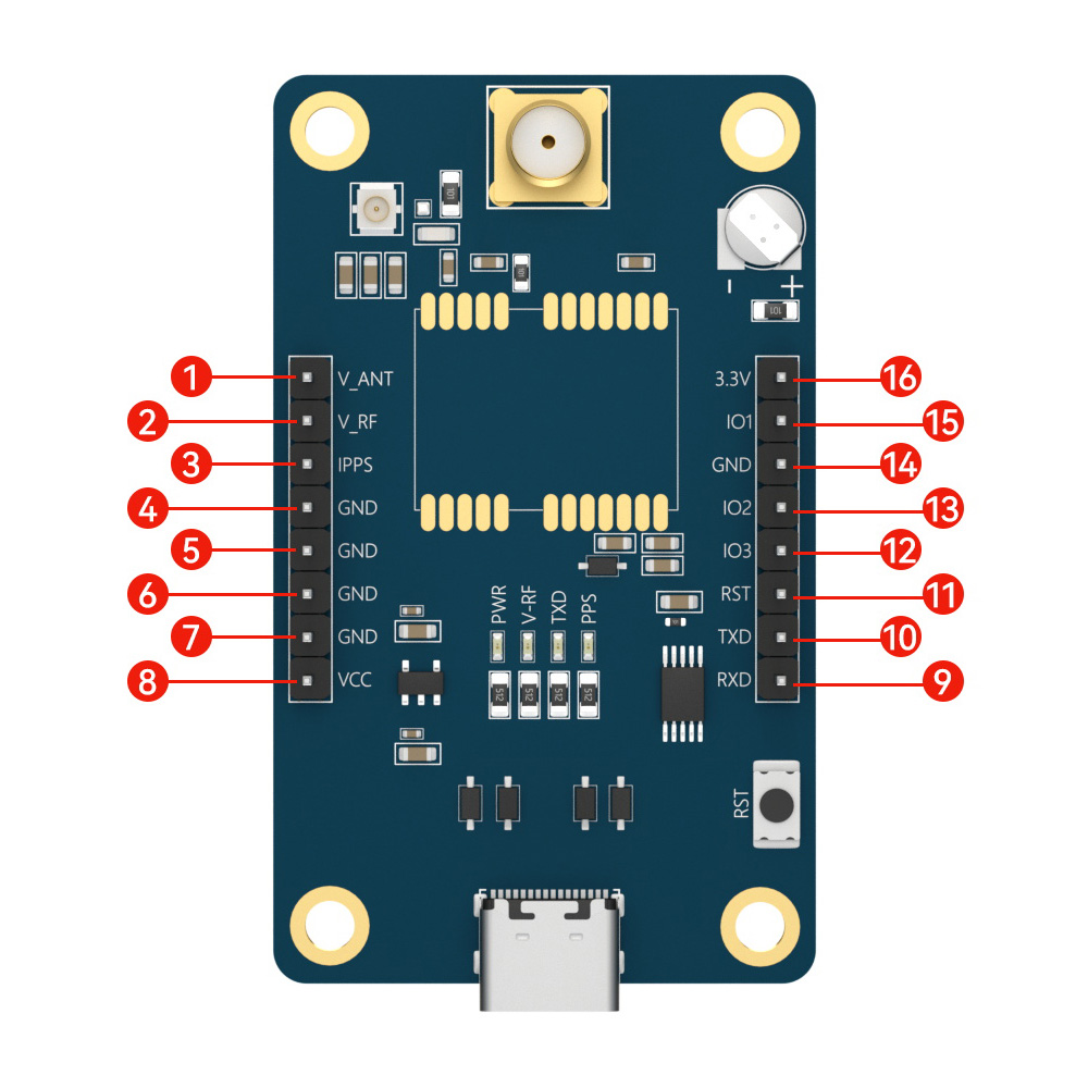 E108-TB-01引脚序号