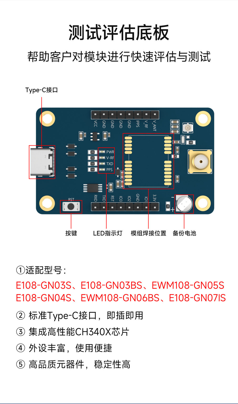 E108-TB-01 测试评估套件 (2)