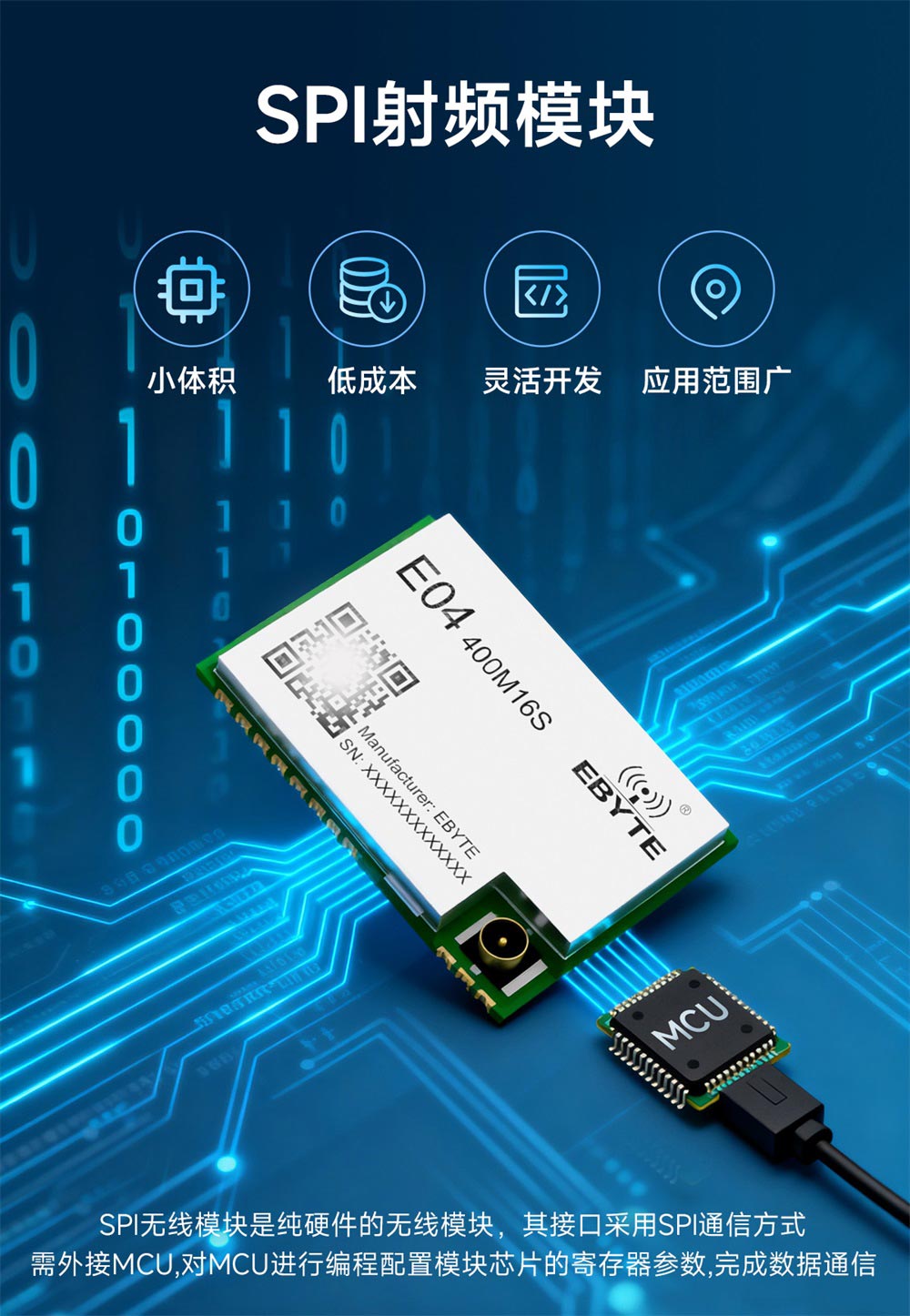 E04-400M16S SPI无线模块 (4)