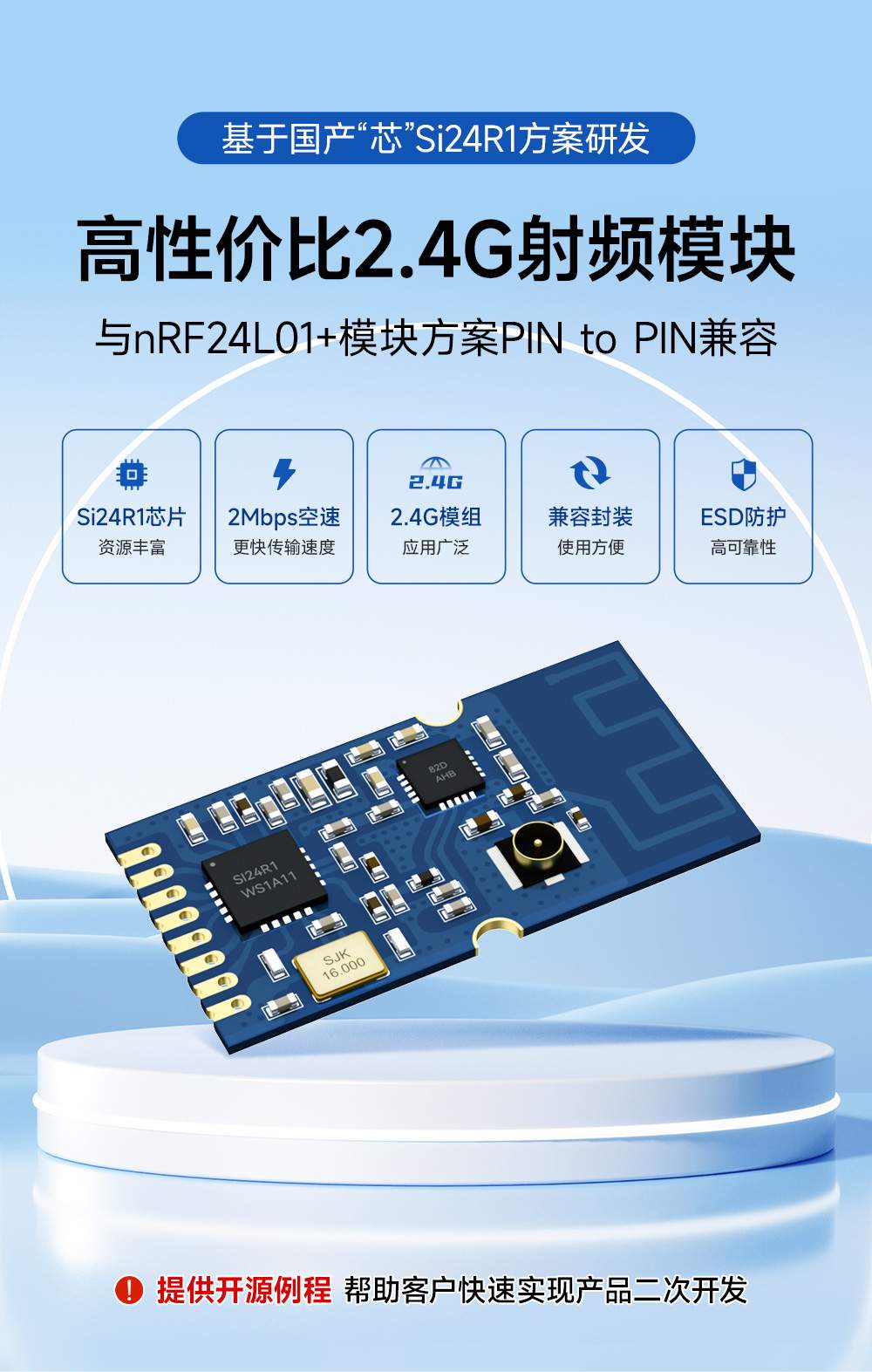 E01C-ML01SP2 高性价国产射频模块 (1)