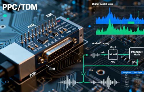 PCM/TDM数字音频接口全解析：从技术原理到嵌入式开发实践