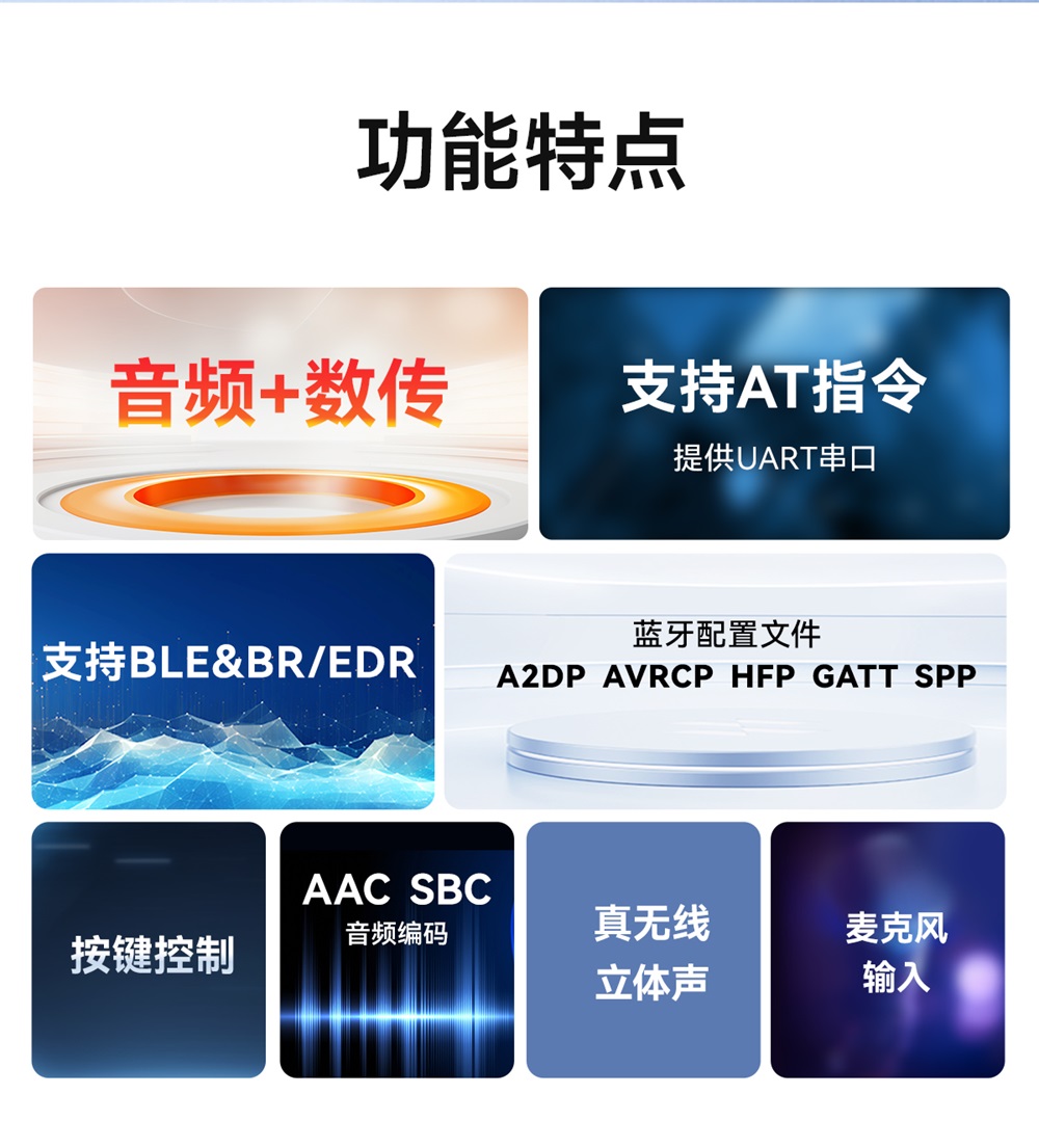 EWM104-BT60SP2 蓝牙音频数传模块 (2)