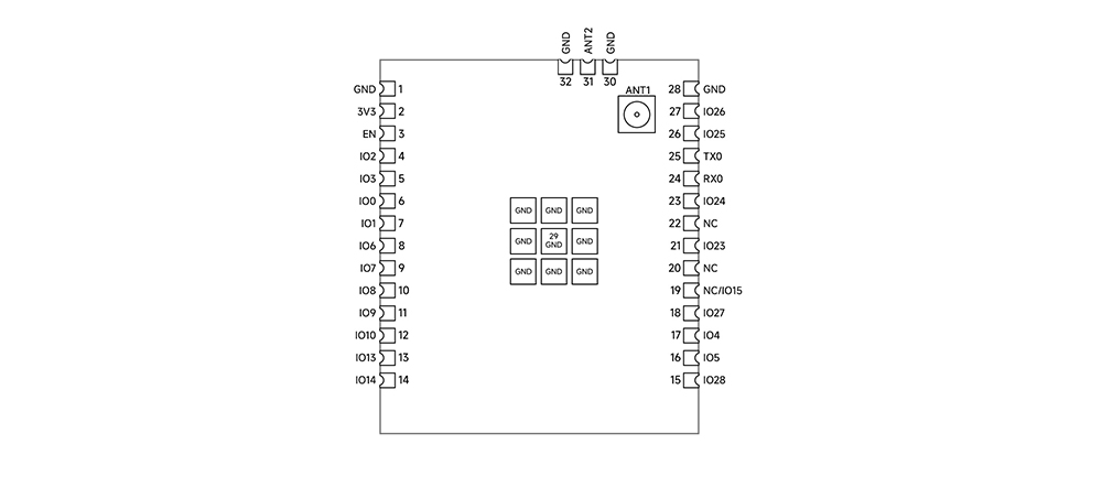 引脚定义图 引脚定义图