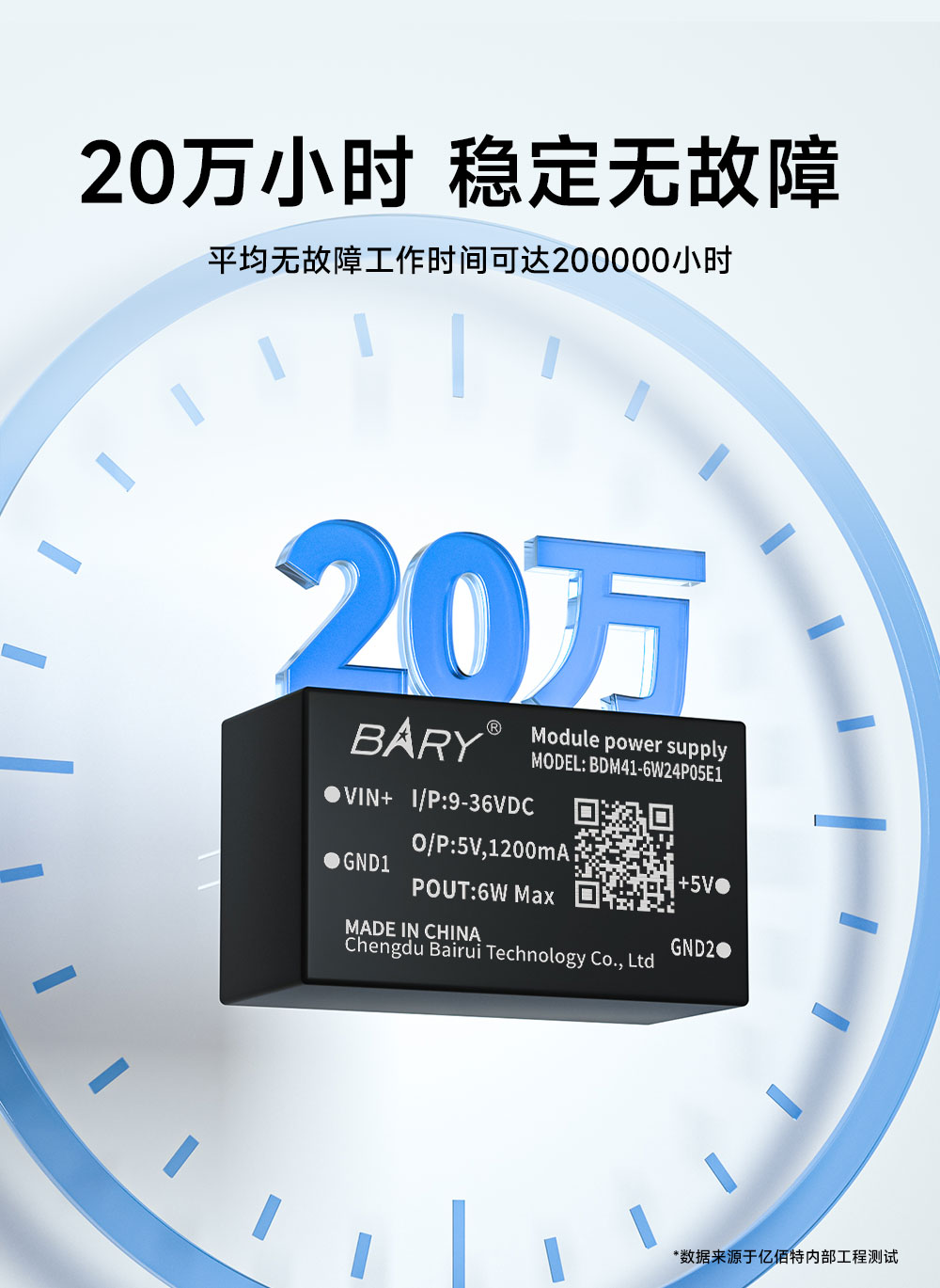 BDM41-6W24P05E1 全国产DC-DC电源模块 (6) BDM41-6W24P05E1 全国产DC-DC电源模块 (6)
